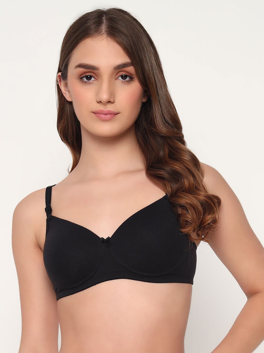 

EFFECTINN Bra Full Coverage Lightly Padded, Black