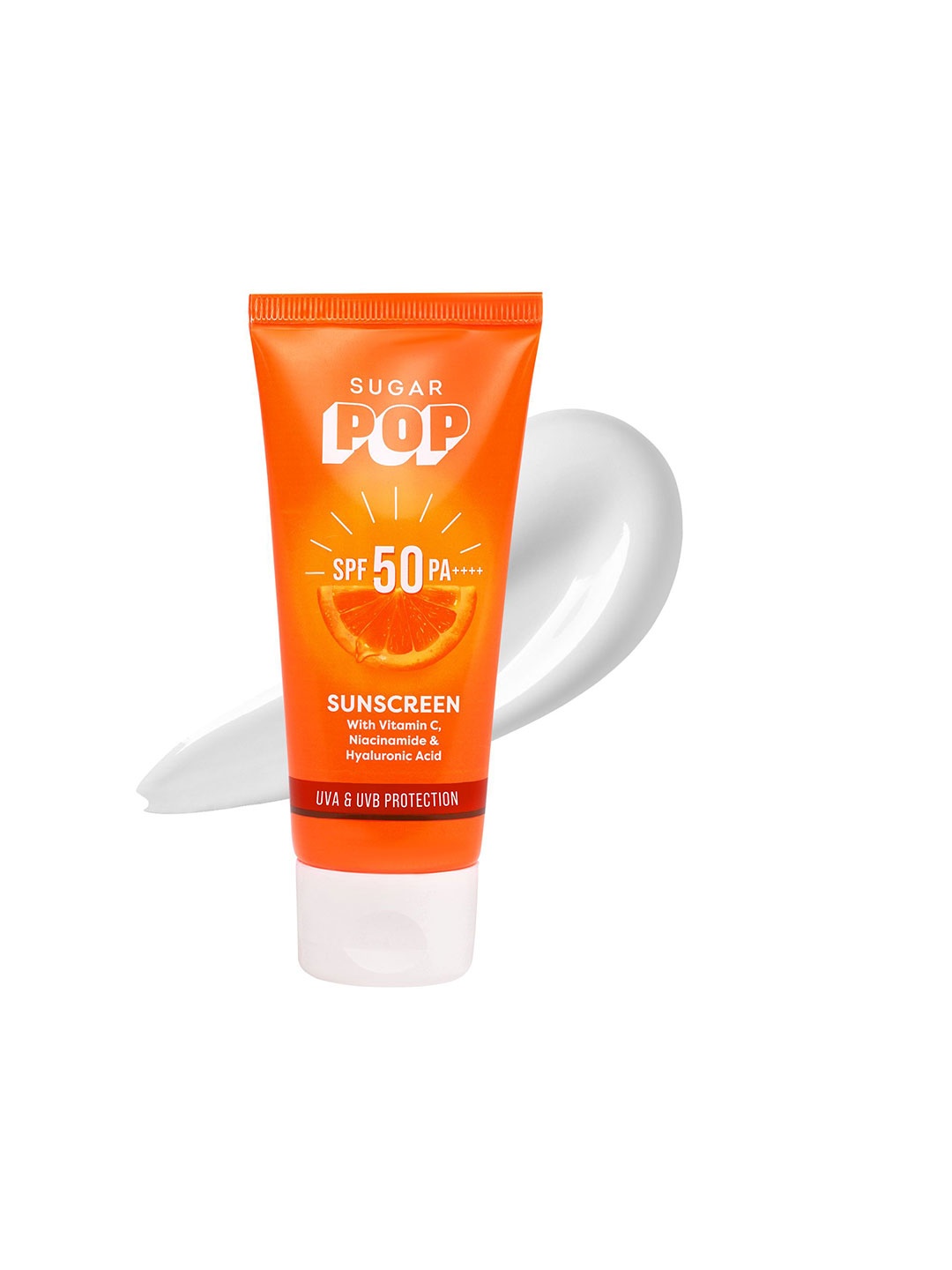 

SUGAR POP SPF 50 Sunscreen With Vitamin C - 30g, Orange