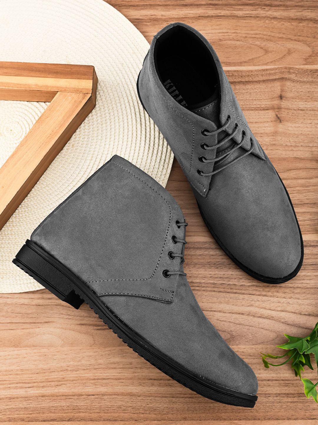 

Killer Men Round-Toe Casual Regular Boots, Grey
