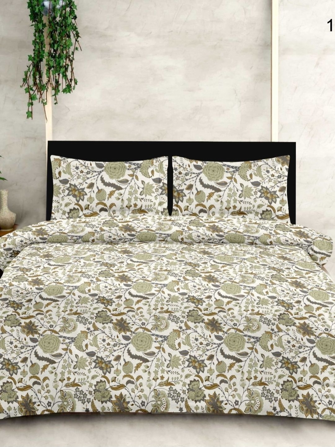 

Sleeping Owls-because your sleep matters Printed Cotton King Bedsheet Set 2.74 m x 2.74 m, White