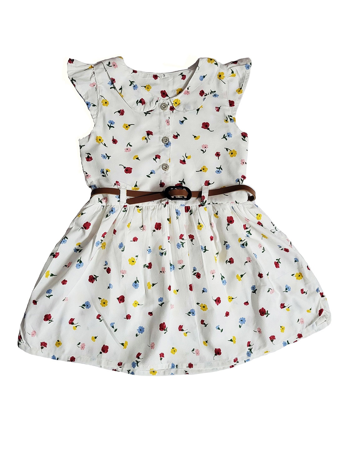 

Miss & Chief Print Shirt Dress, White