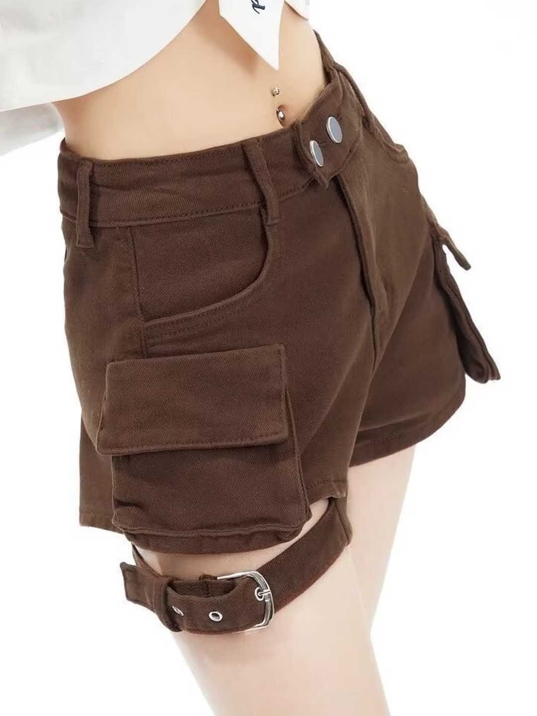 

StyleCast Women Shorts, Brown