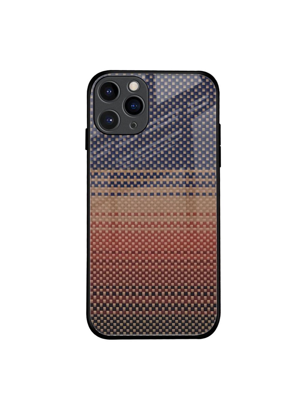 

QRIOH Abstract Printed iPhone 11 Pro Back Case Mobile Accessories, Brown