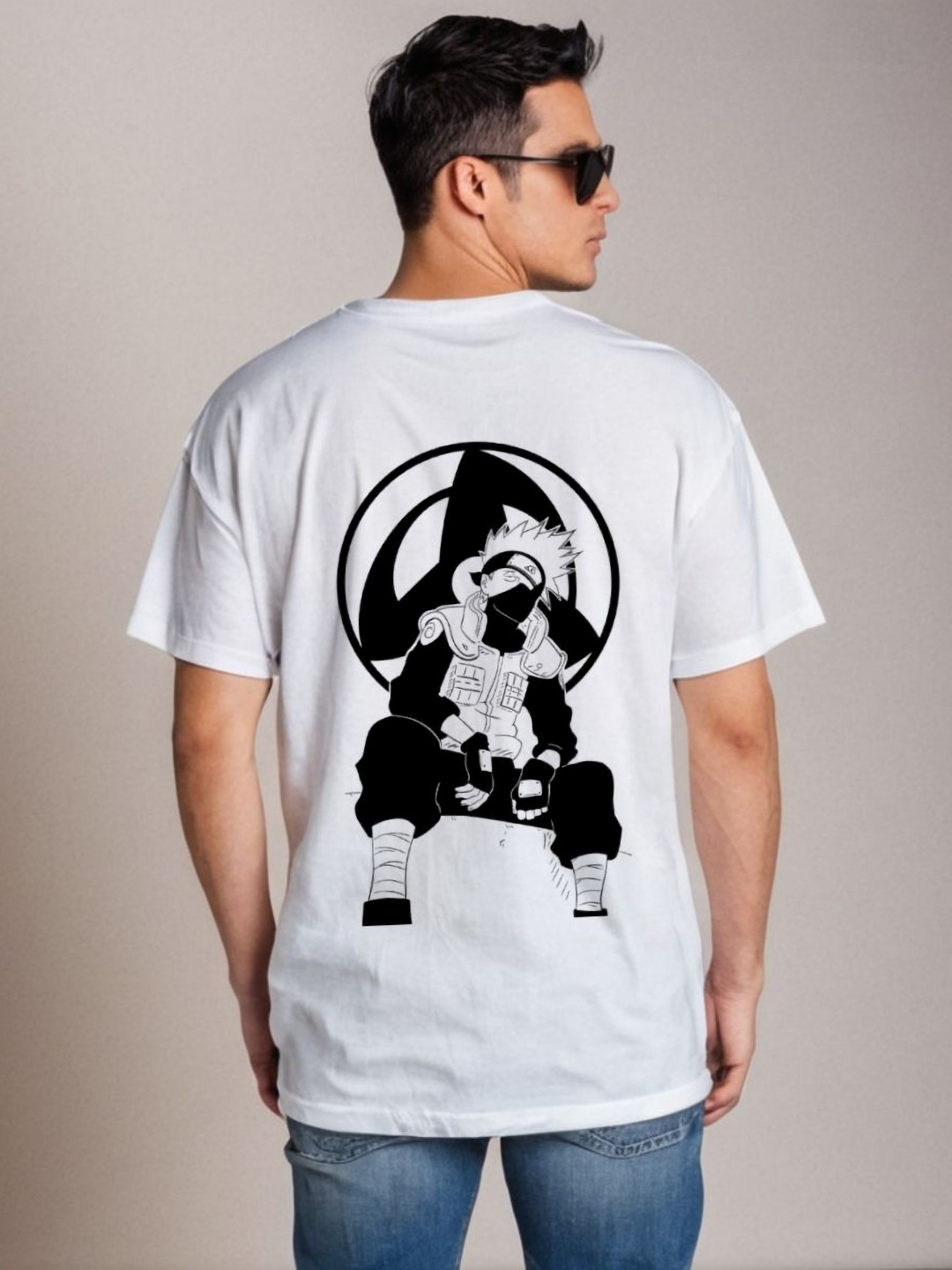 

Be Crazy Men Printed T-shirt, White