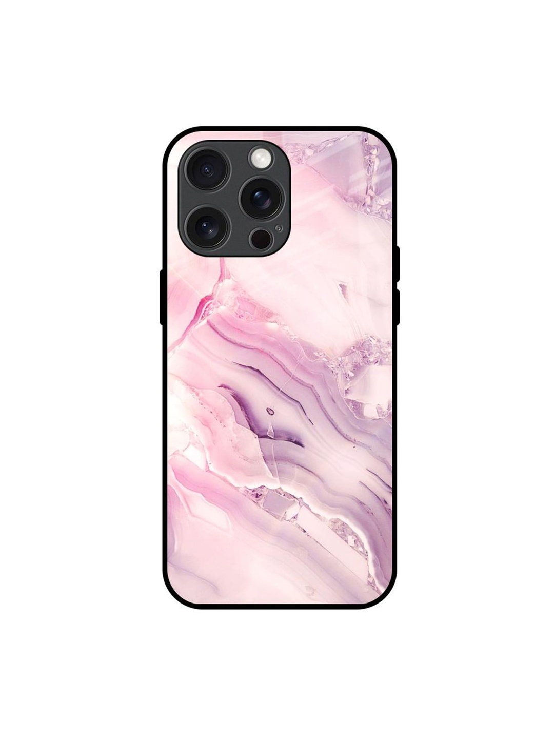 

QRIOH Diamond Pink Gradient Printed iPhone 15 Pro Max Back Case