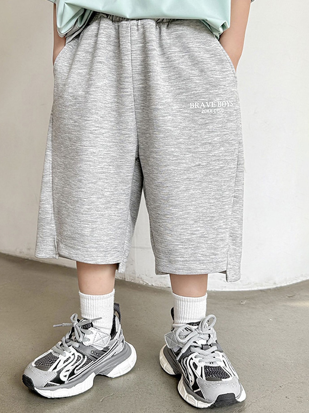 

LULU & SKY Boys Shorts, Grey