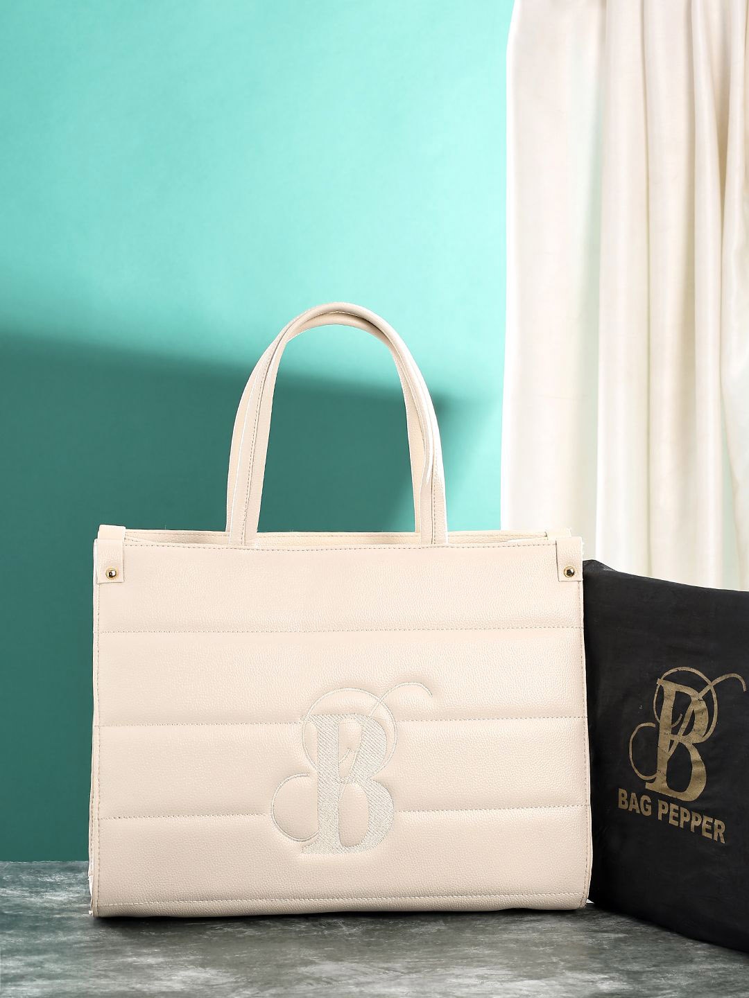 

Bag Pepper PU Shopper Shoulder Bag, White