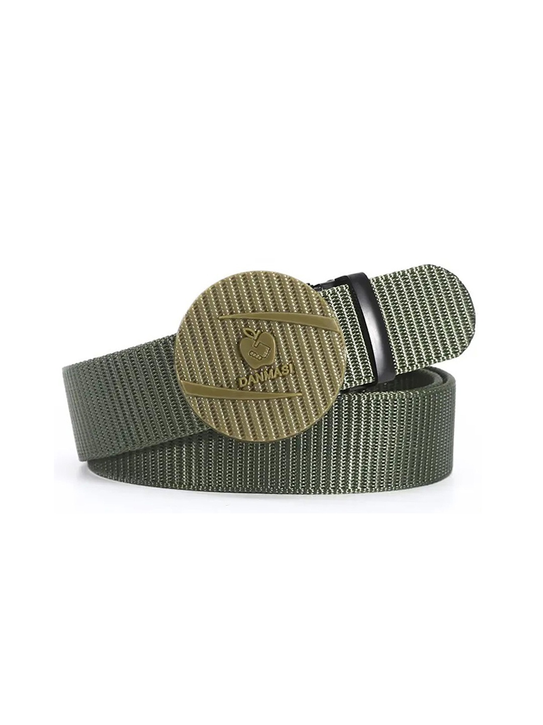 

Provogue Men Woven Design Belt, Green