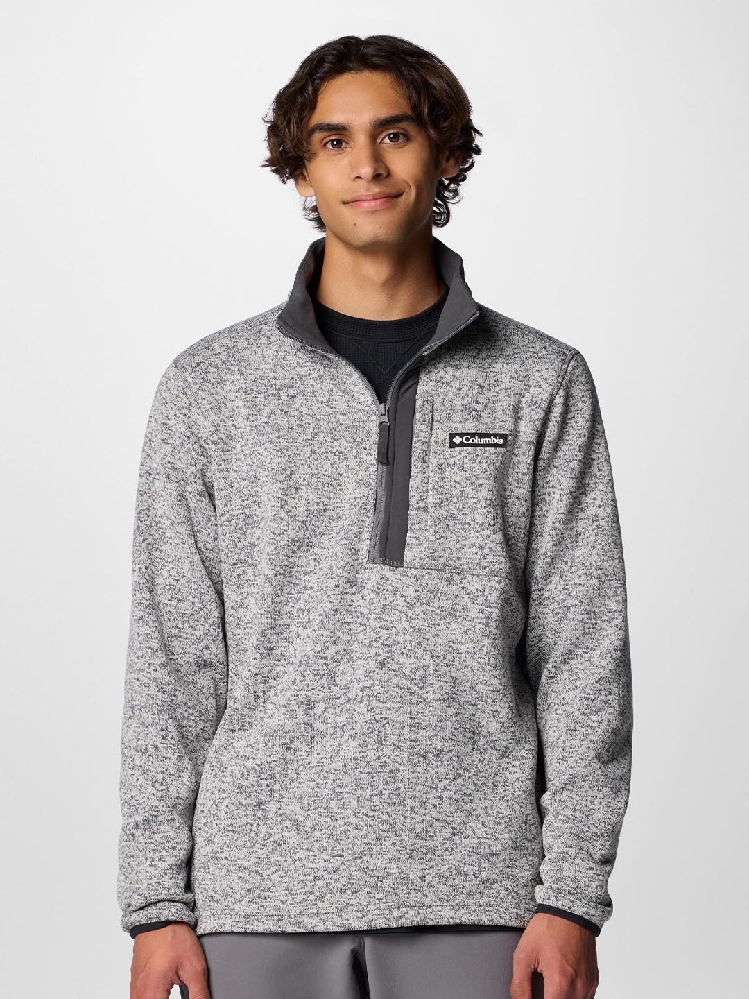 

Columbia Self-Design Long Sleeves Sweatshirt, Grey