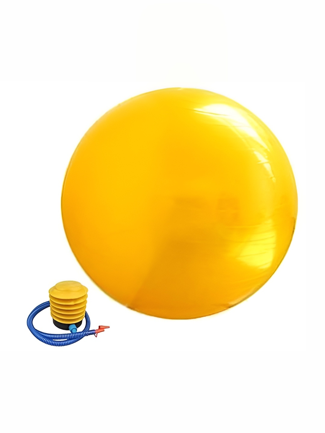 

COSCO Round Shaped Anti Burst Gym Ball With Foot Pump, Yellow