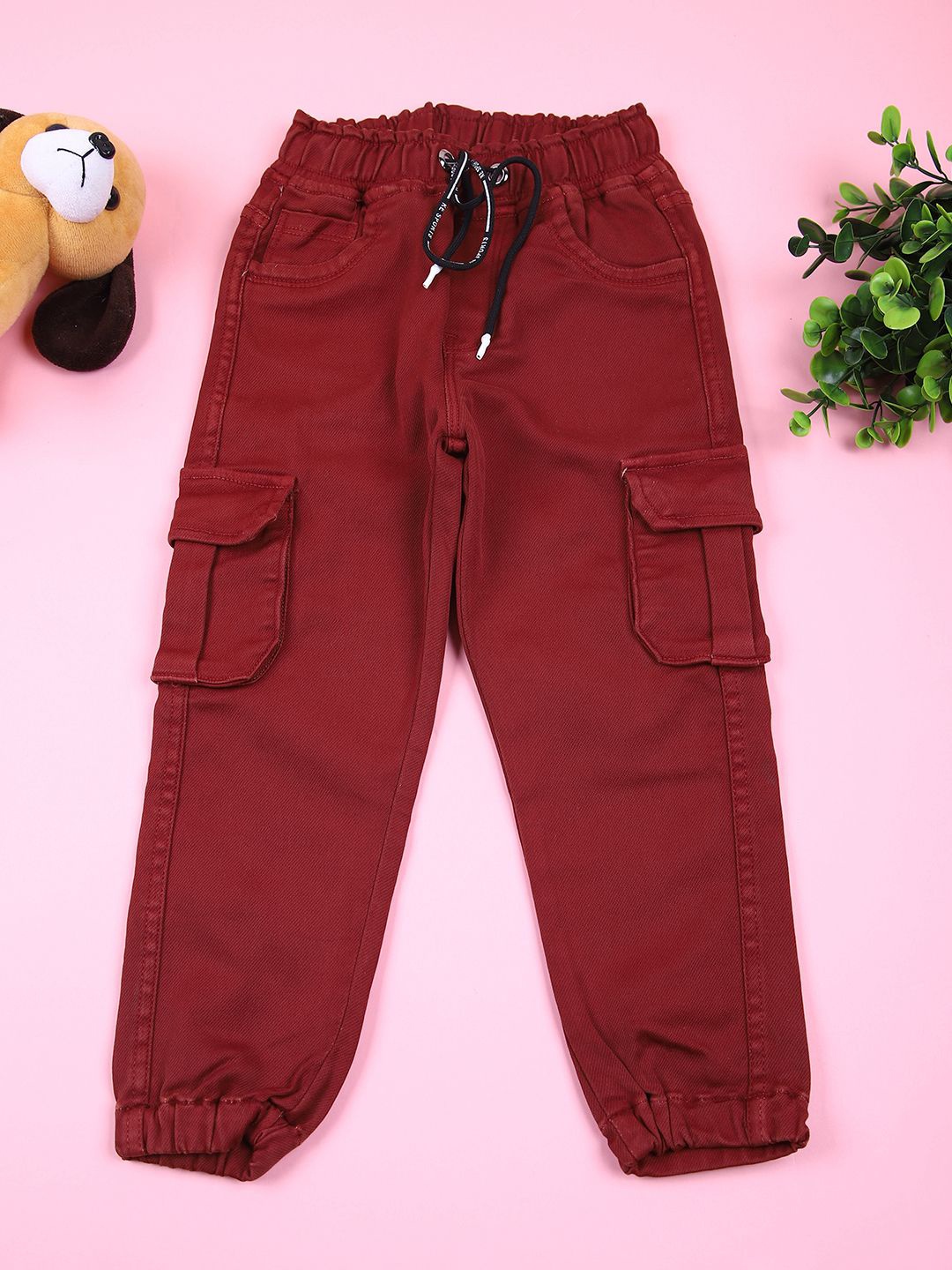 

V-Mart Boys Light Fade Jeans, Rust