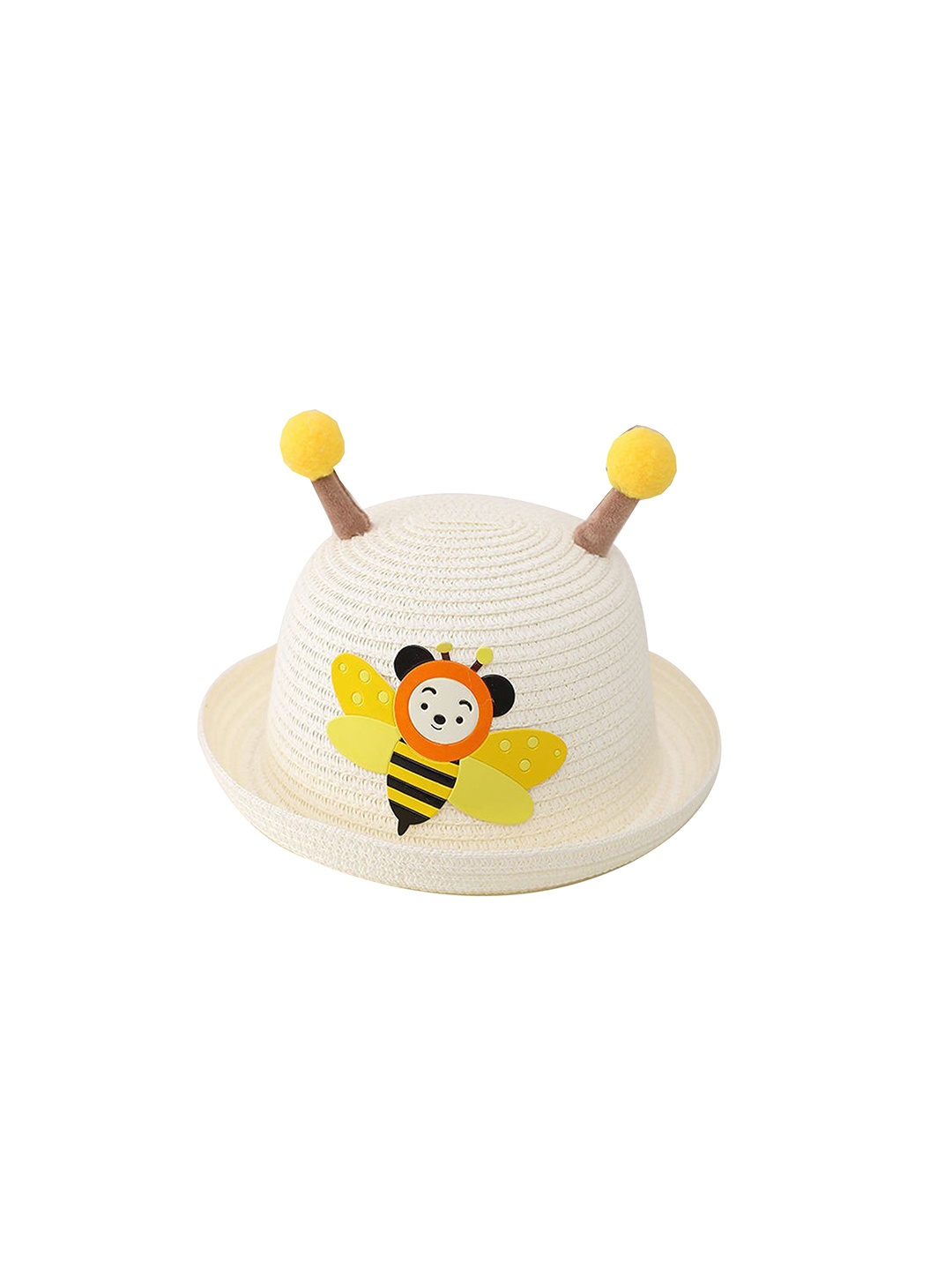 

Babymoon Kids Embroidered Sun Hat, White