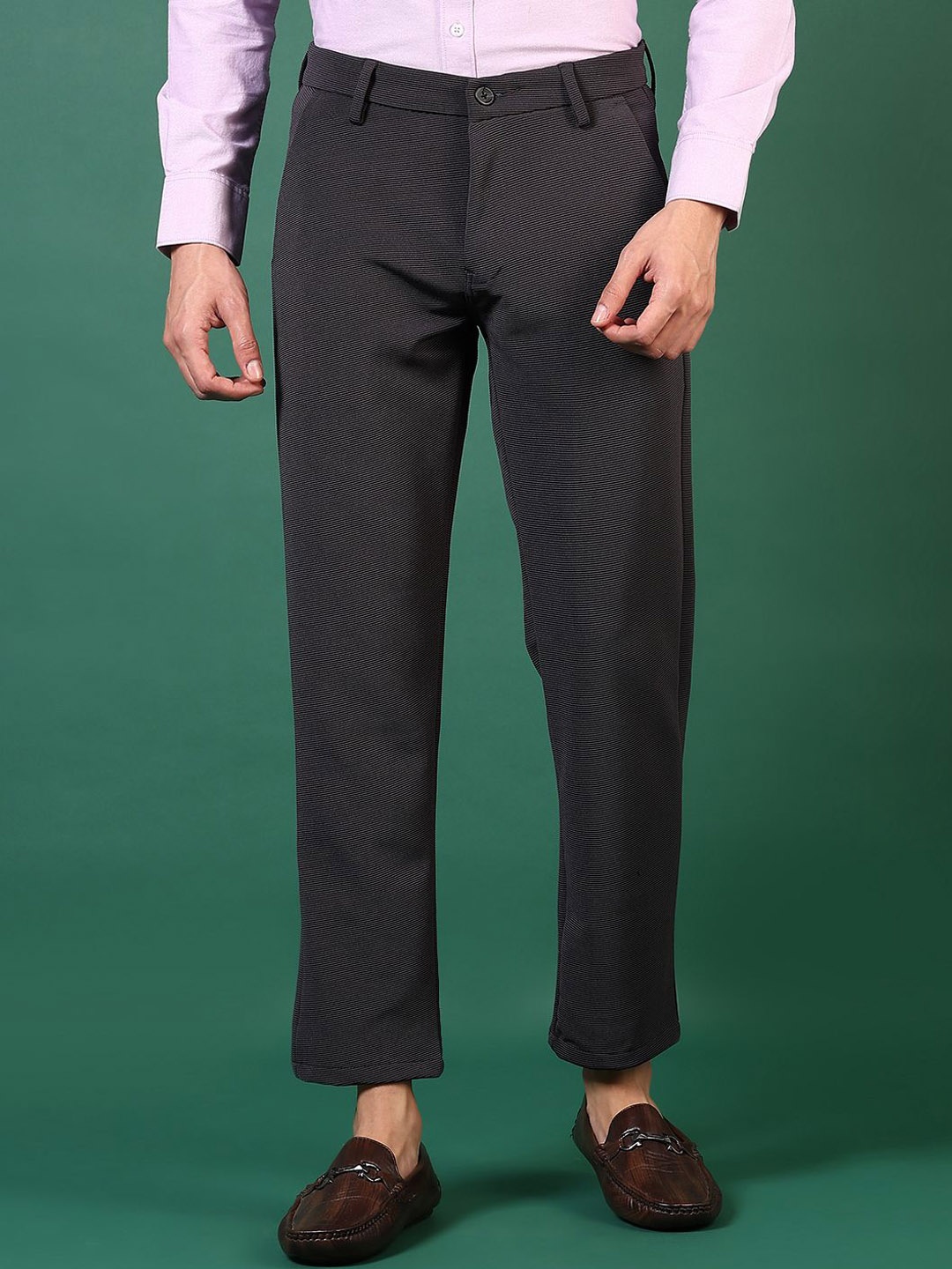 

V-Mart Men Chinos Trousers, Grey