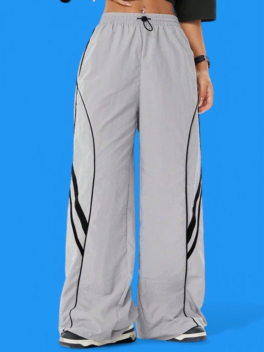 

TABADTOD Women Relaxed Loose Fit Easy Wash Joggers Trousers, Grey