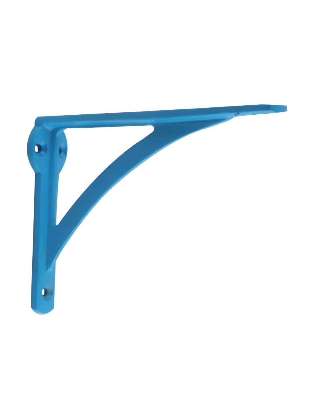 

Indianshelf Turquoise Blue Iron Triangular Wall Bracket