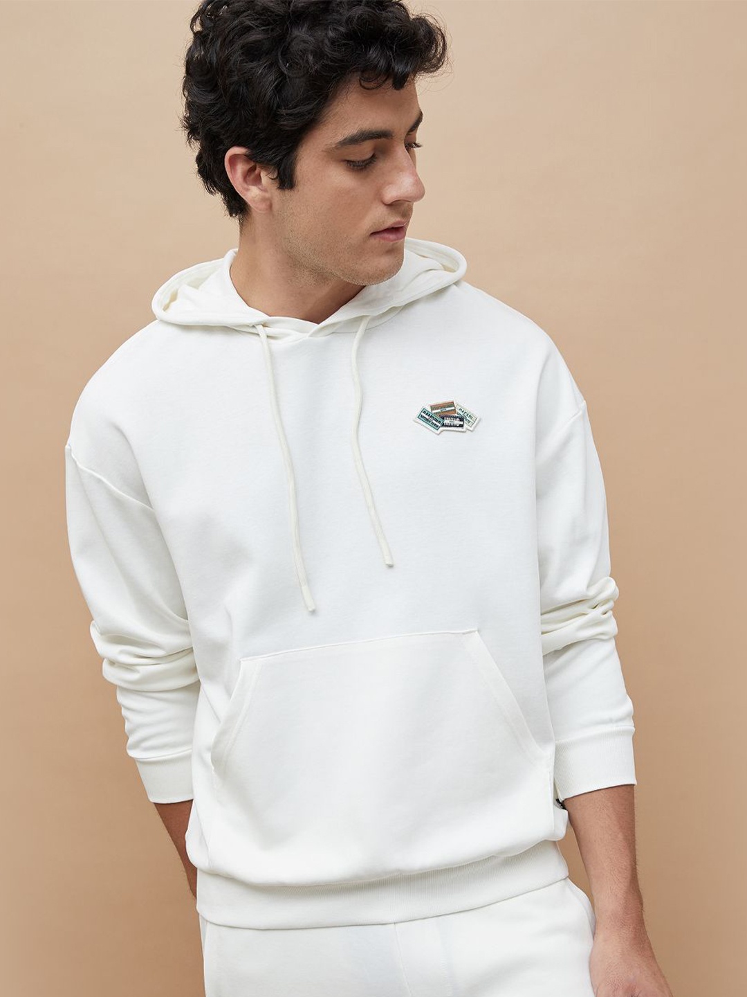

Kappa Men Sweatshirt, Off white