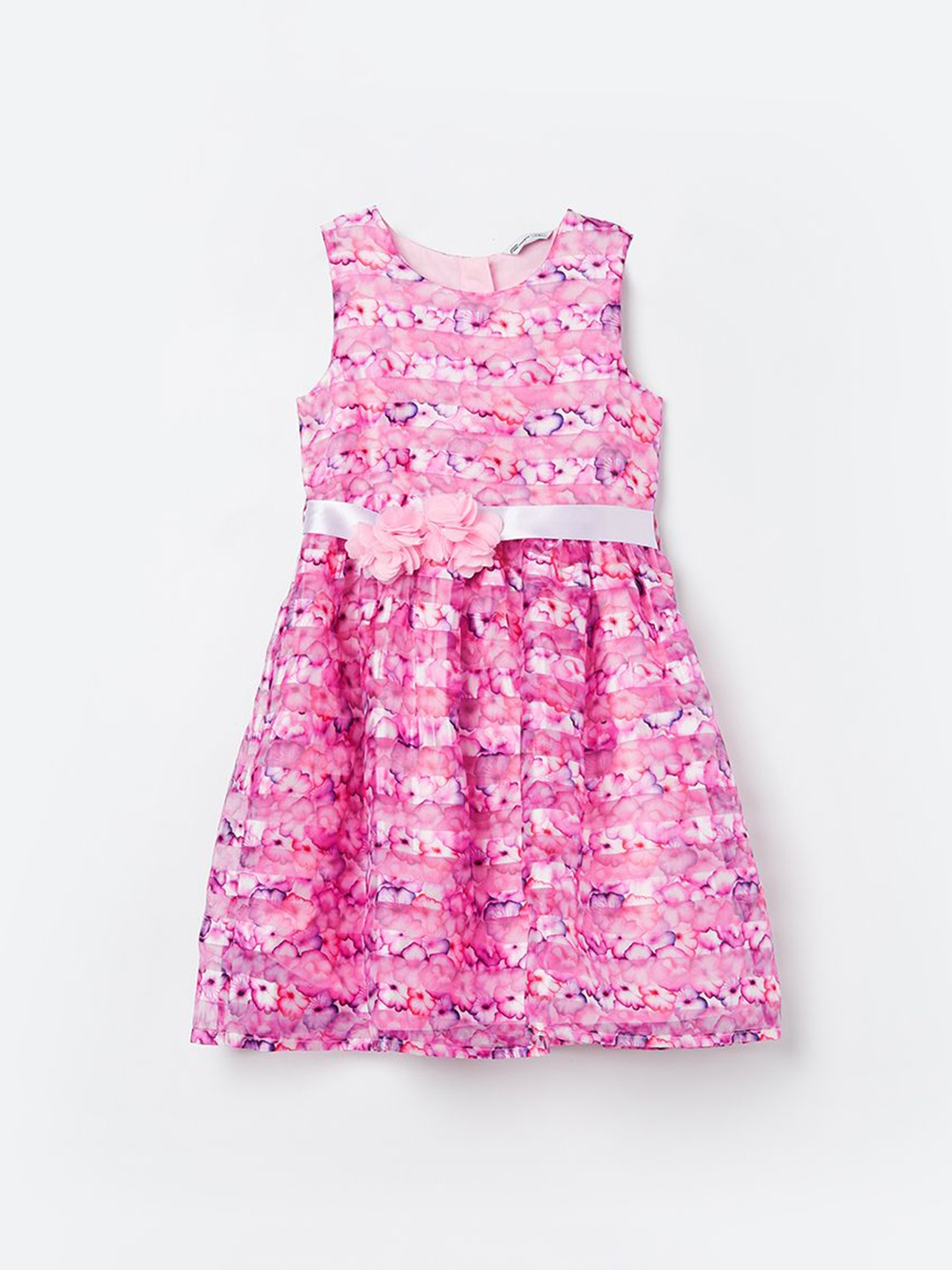 

Fame Forever by Lifestyle Floral Print Fit & Flare Dress, Lavender
