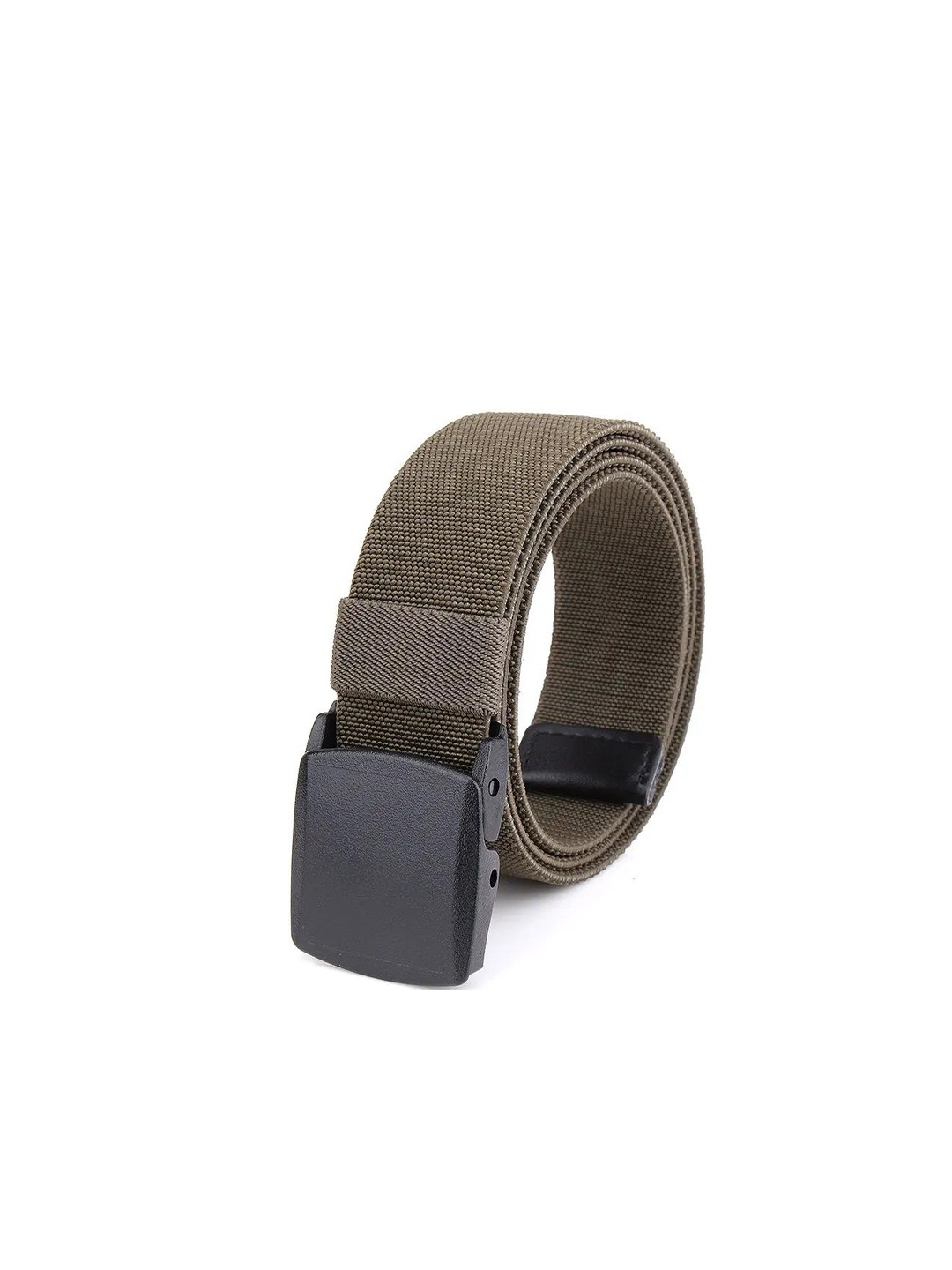 

Provogue Men Woven Design Belt, Khaki