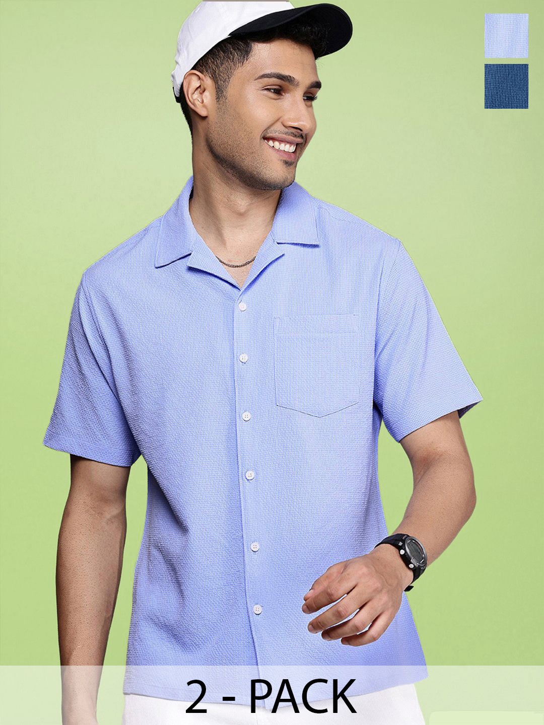 

Moda Rapido Men Standard Opaque Casual Shirt, Multi
