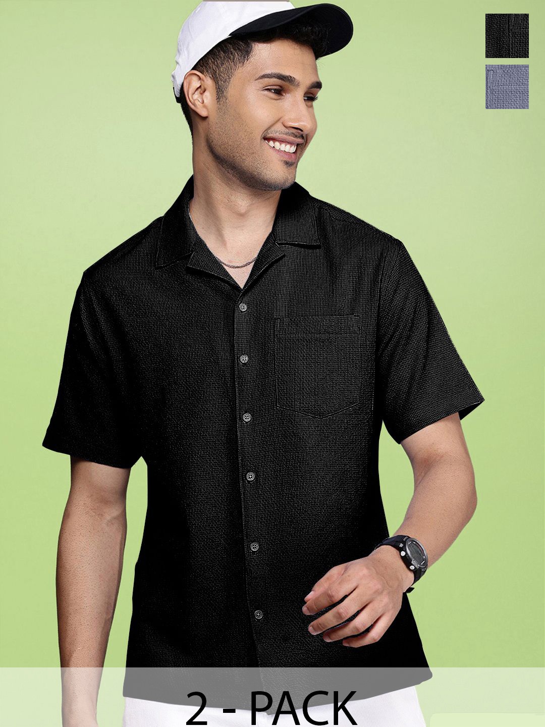

Moda Rapido Men Standard Opaque Casual Shirt, Multi