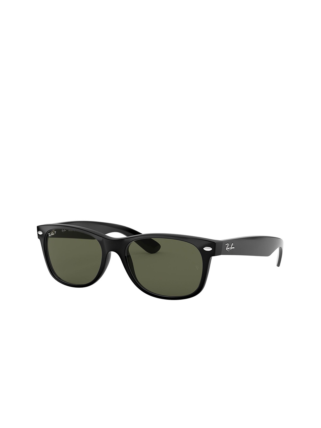 

Ray-Ban Unisex Square Sunglasses with Polarised Lens, Green