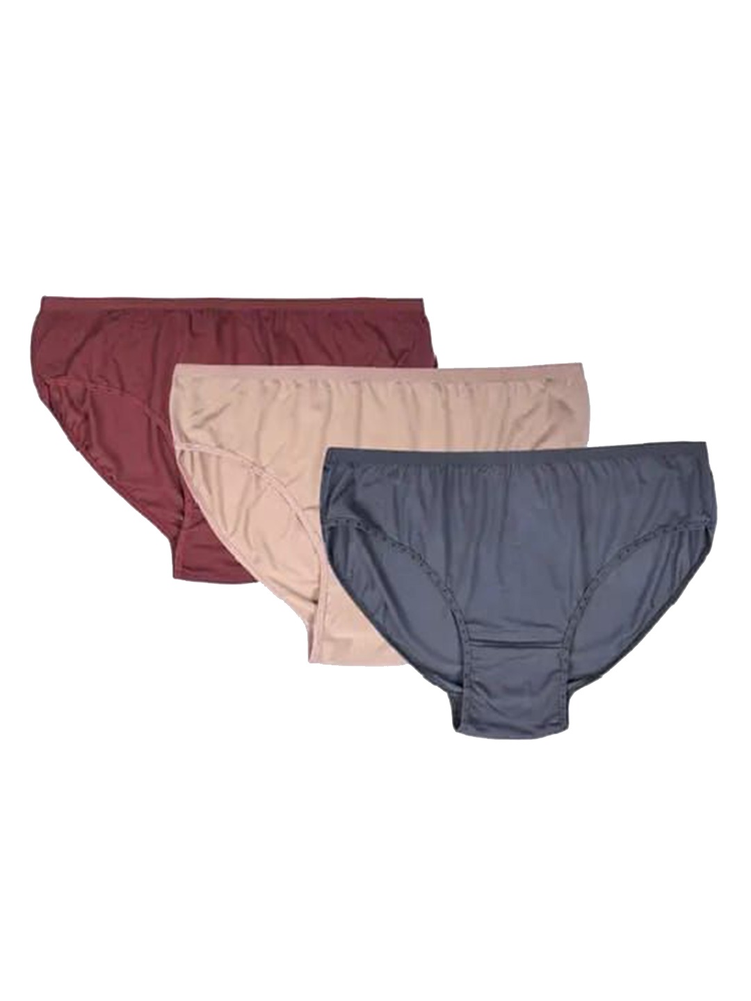 

SHREE GANESH FASHION Pack Of 3 Cotton Bikini Briefs plus-BK-CR-GR-003-XL4, Brown