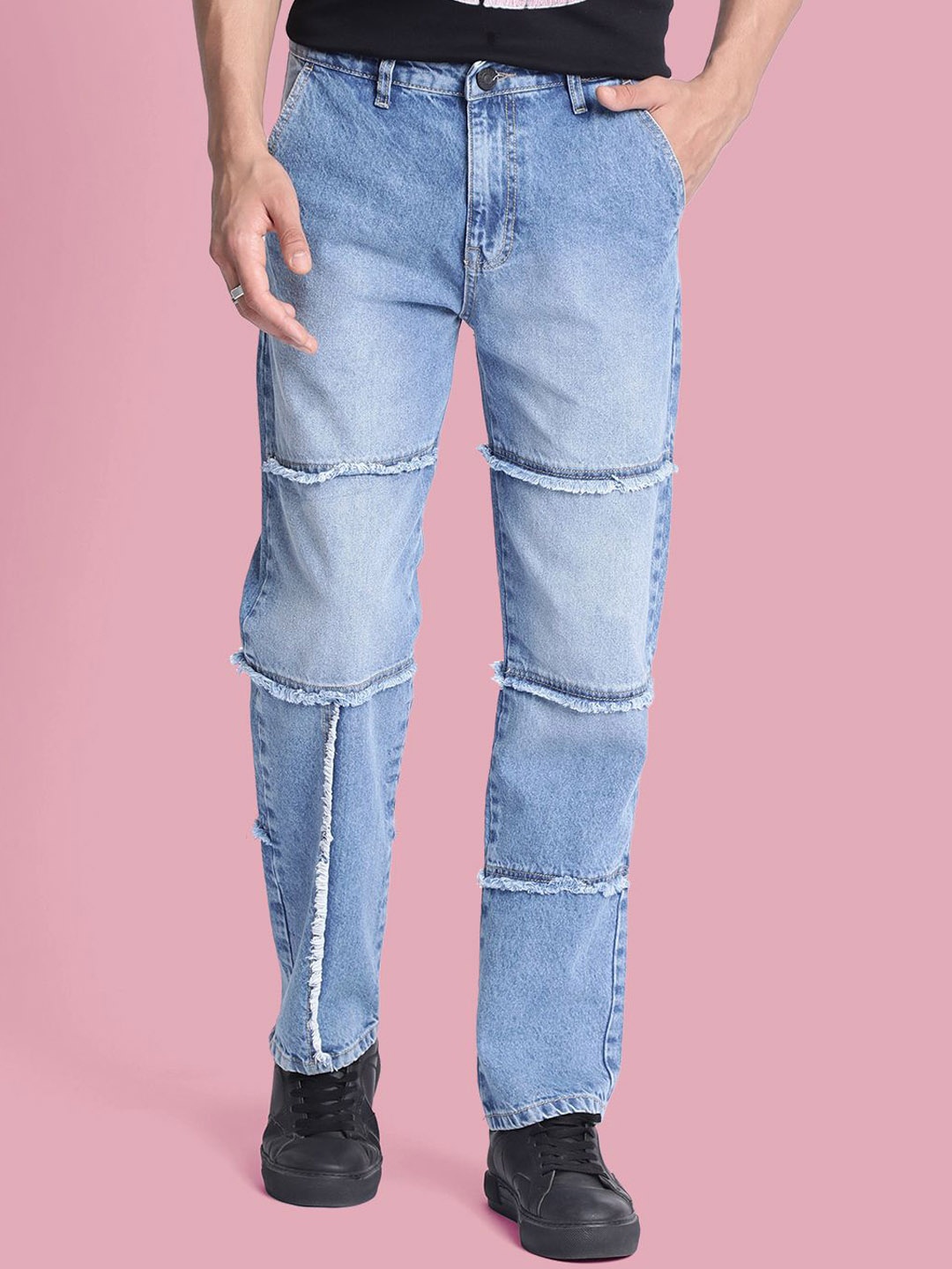 

Bene Kleed Men Relaxed Fit Light Fade Jeans, Blue