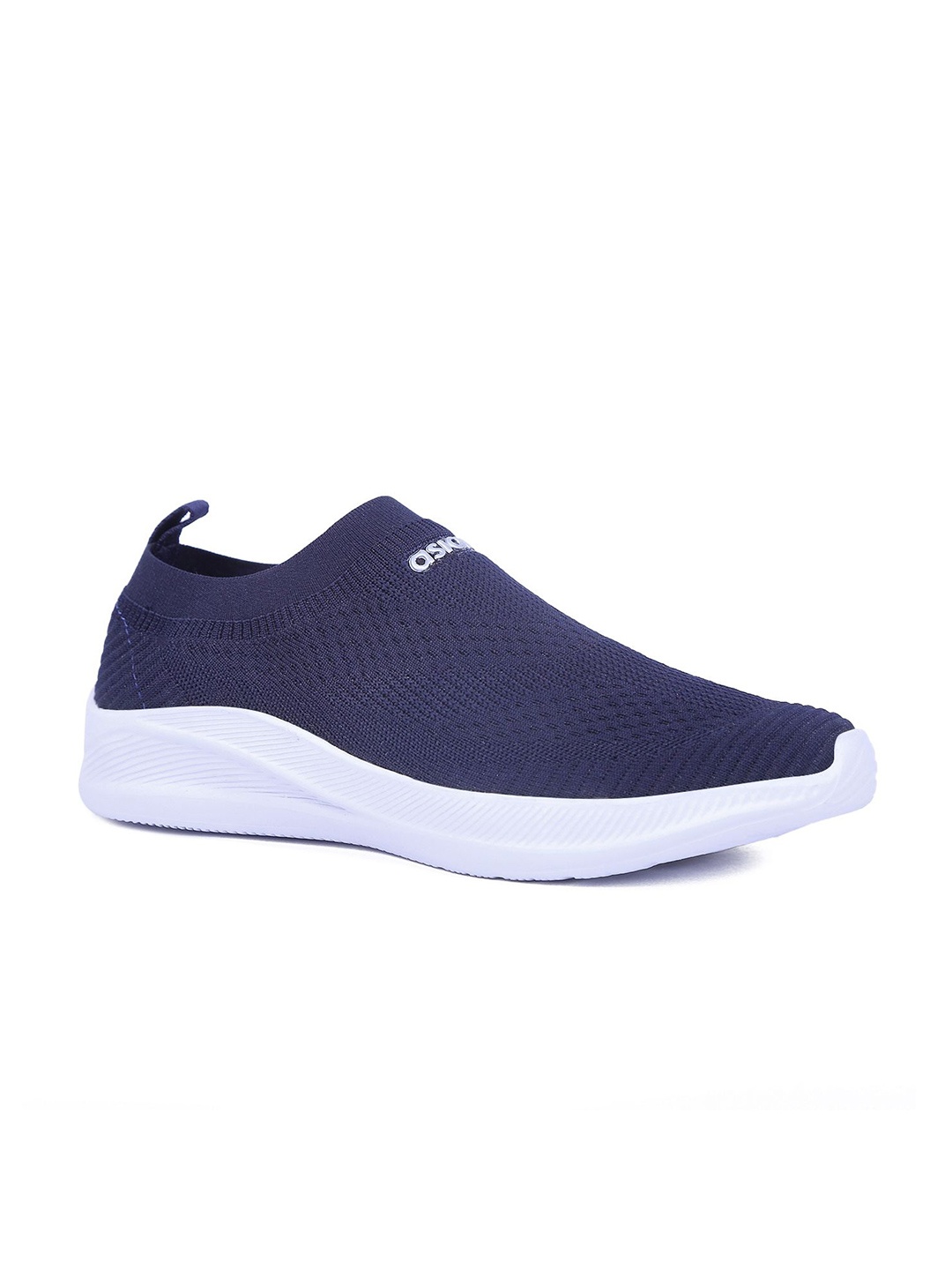 

ASIAN Men Mesh Walking Non-Marking Shoes, Navy blue