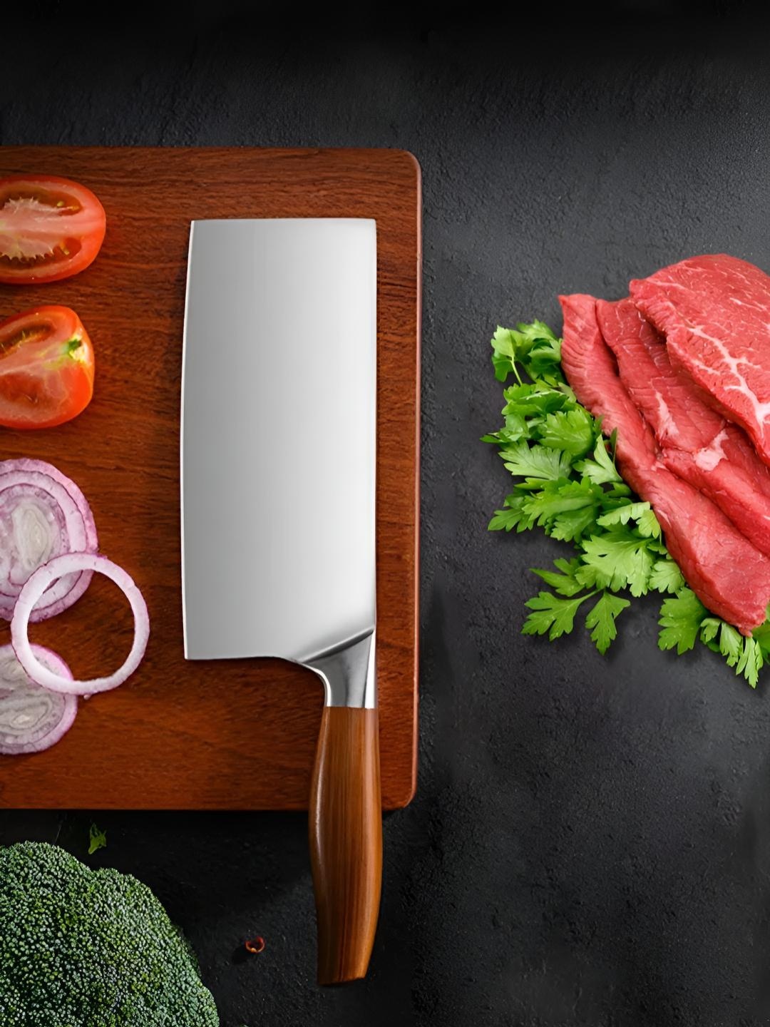 

MACHADO Silver-Toned 2025 Stainless Steel Knife