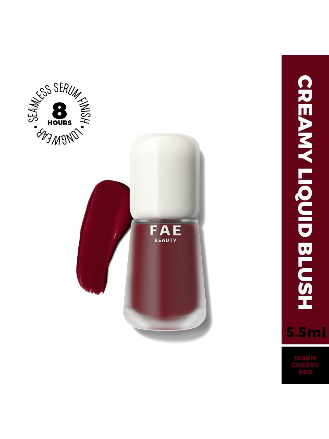 

FAE BEAUTY Lush Serum Like Finish 8H Creamy Liquid Blush 5.5ml -Saucy Warm Cherry Red 009