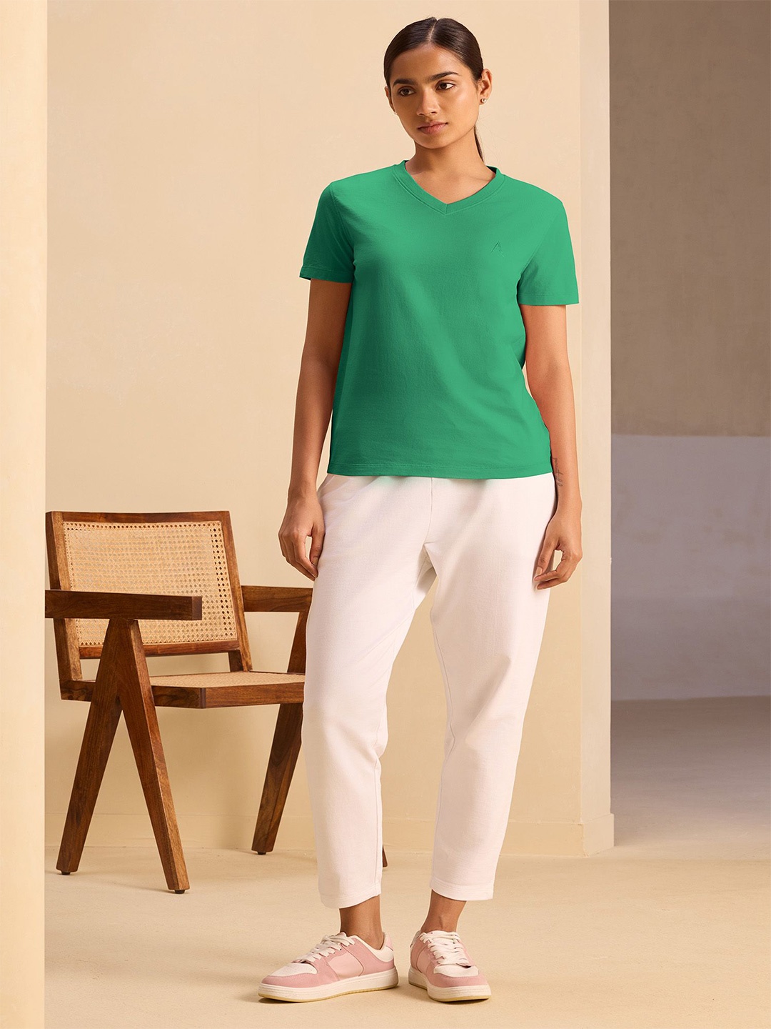 

ALONGE Cotton Top, Green