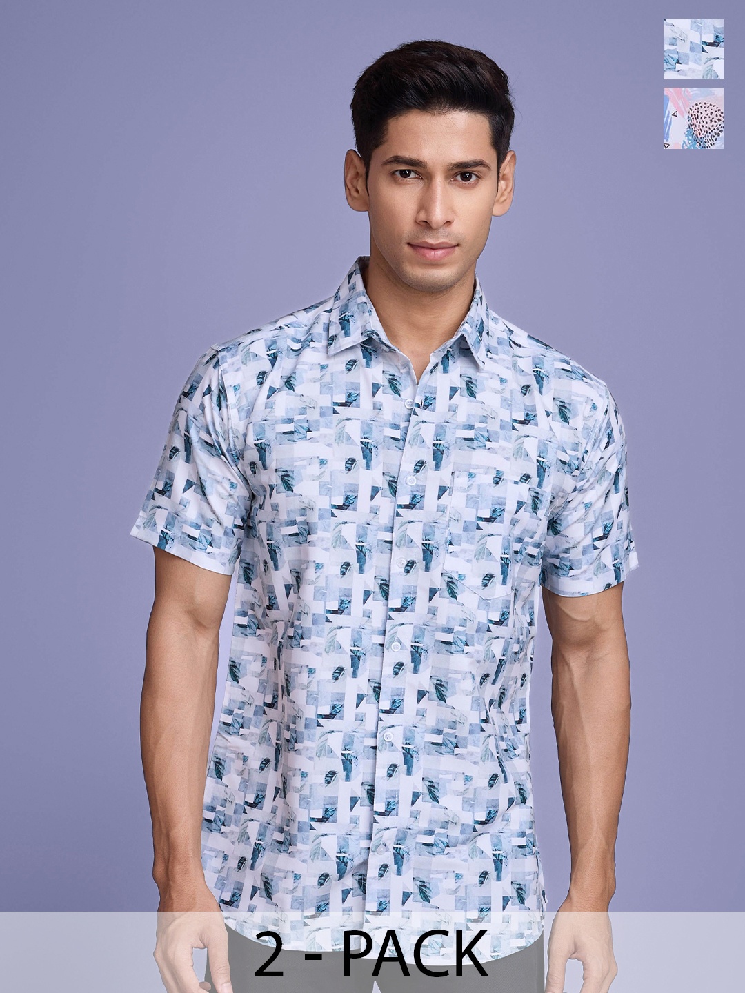 

Moda Rapido Men Standard Floral Opaque Printed Casual Shirt, Multi
