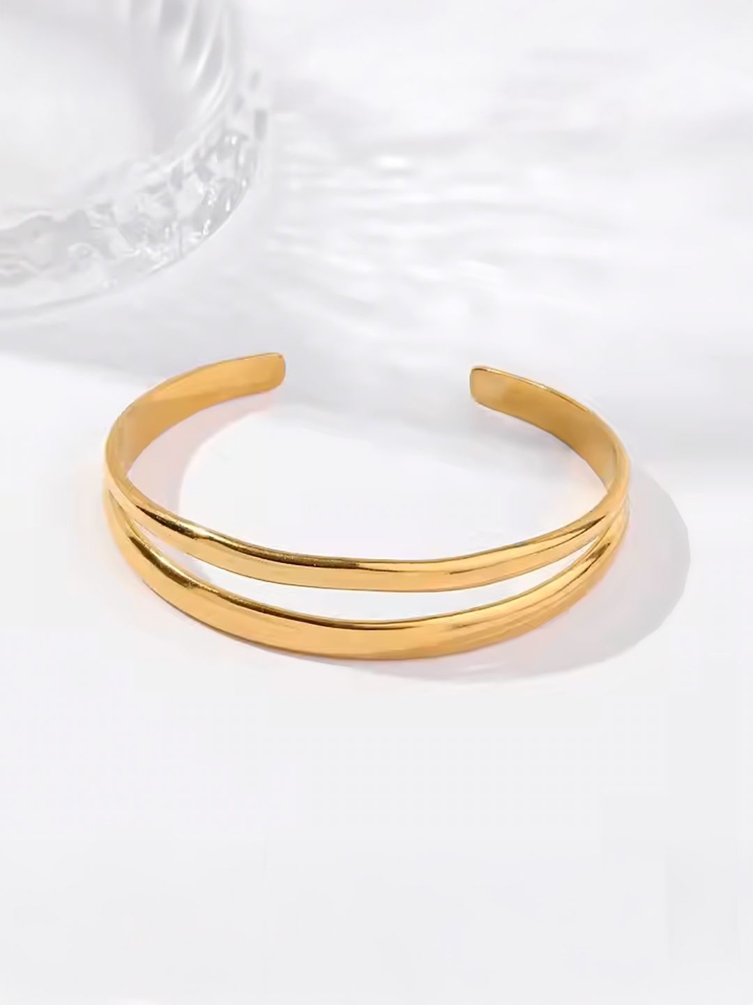 

SHARLEEZ Women Gold-Plated Multistrand Bracelet