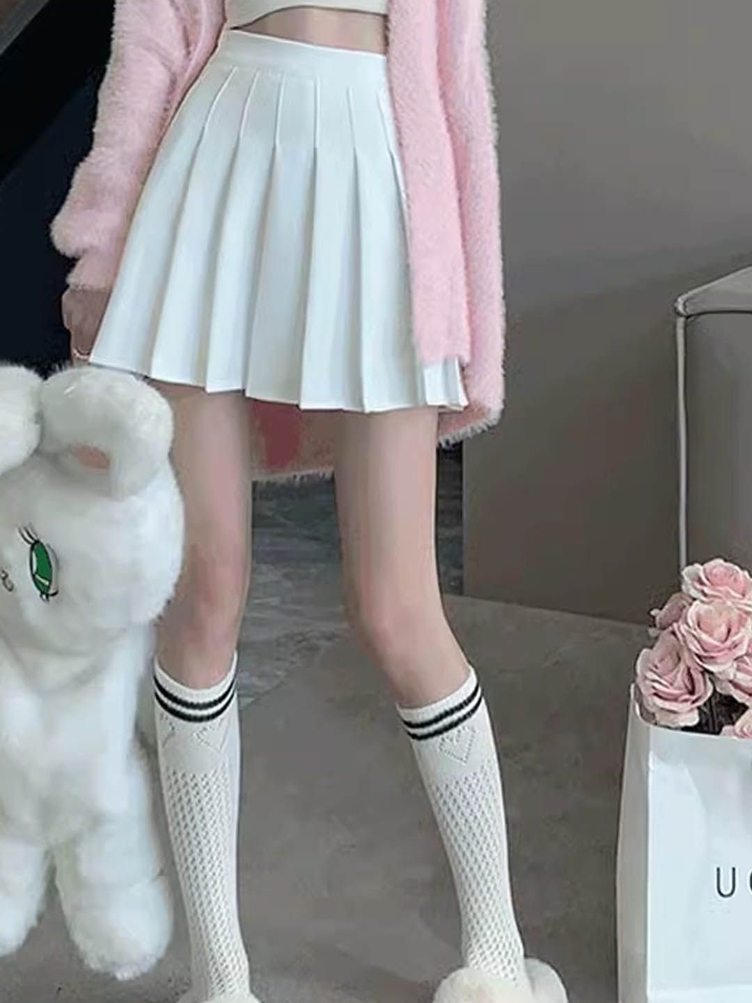 

StyleCast A-Line Mini Skirt, White