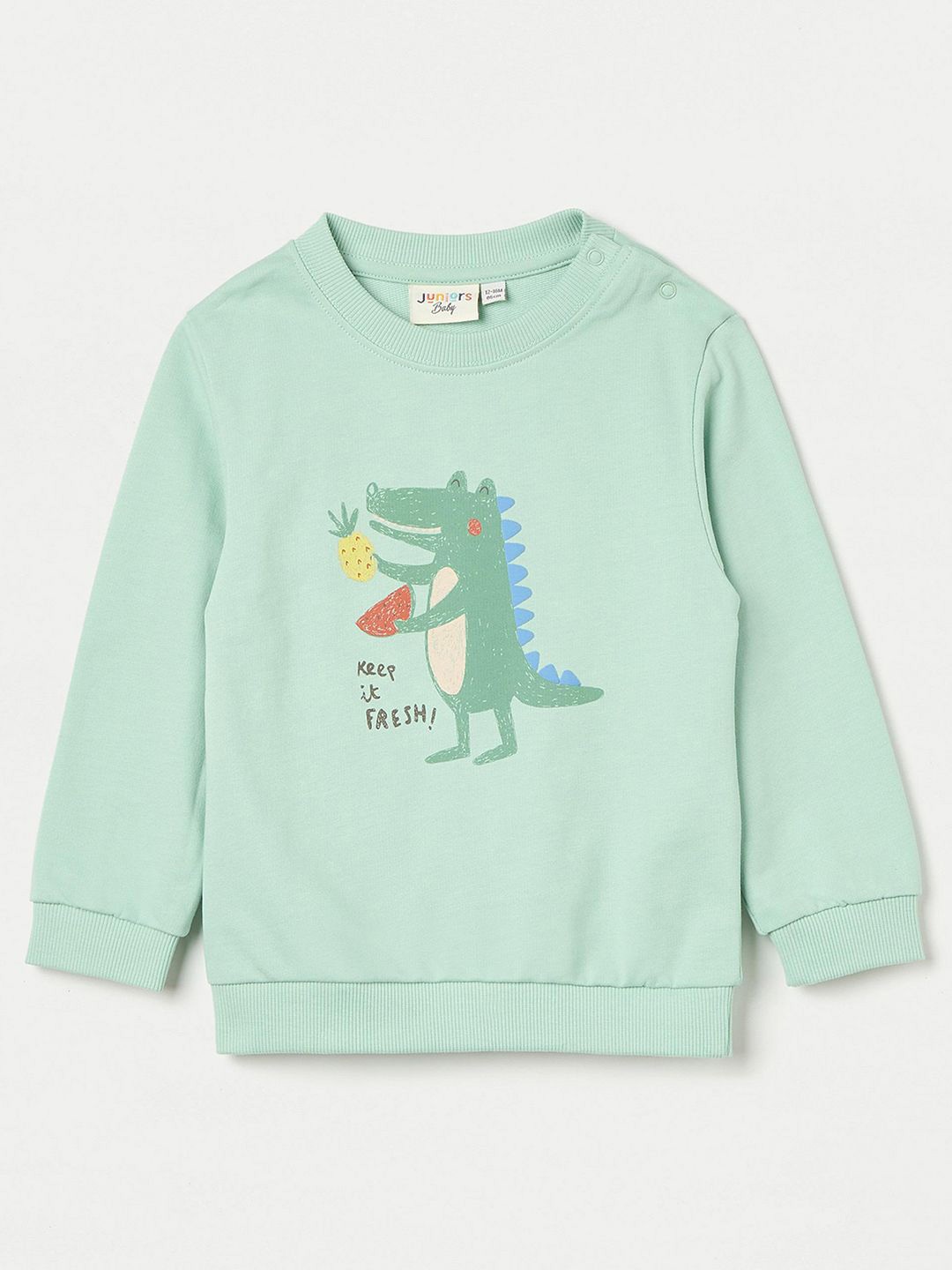 

Juniors by Babyshop Boys Printed Sweatshirt, Green