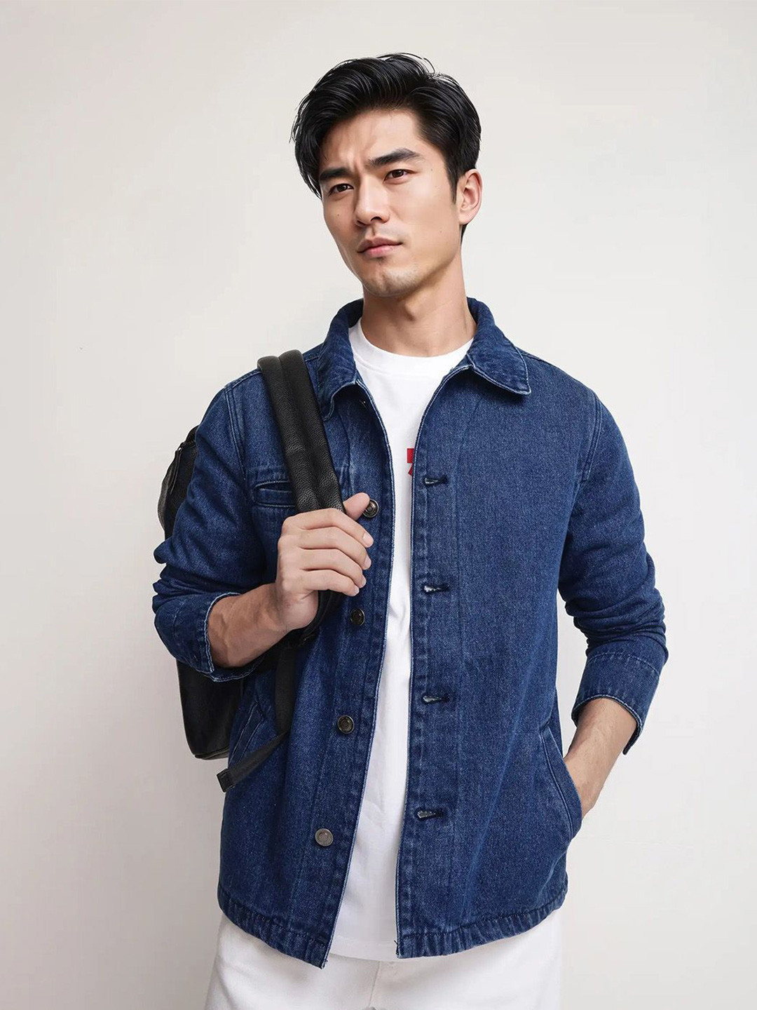 

RARE RABBIT Men Denim Jacket, Blue
