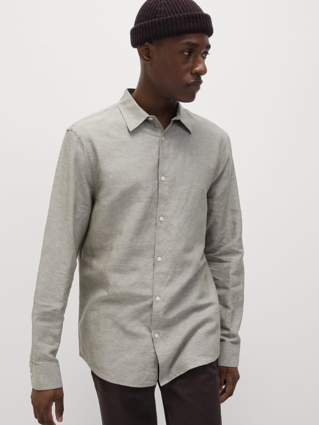 

Marks & Spencer Men Opaque Casual Shirt, Olive