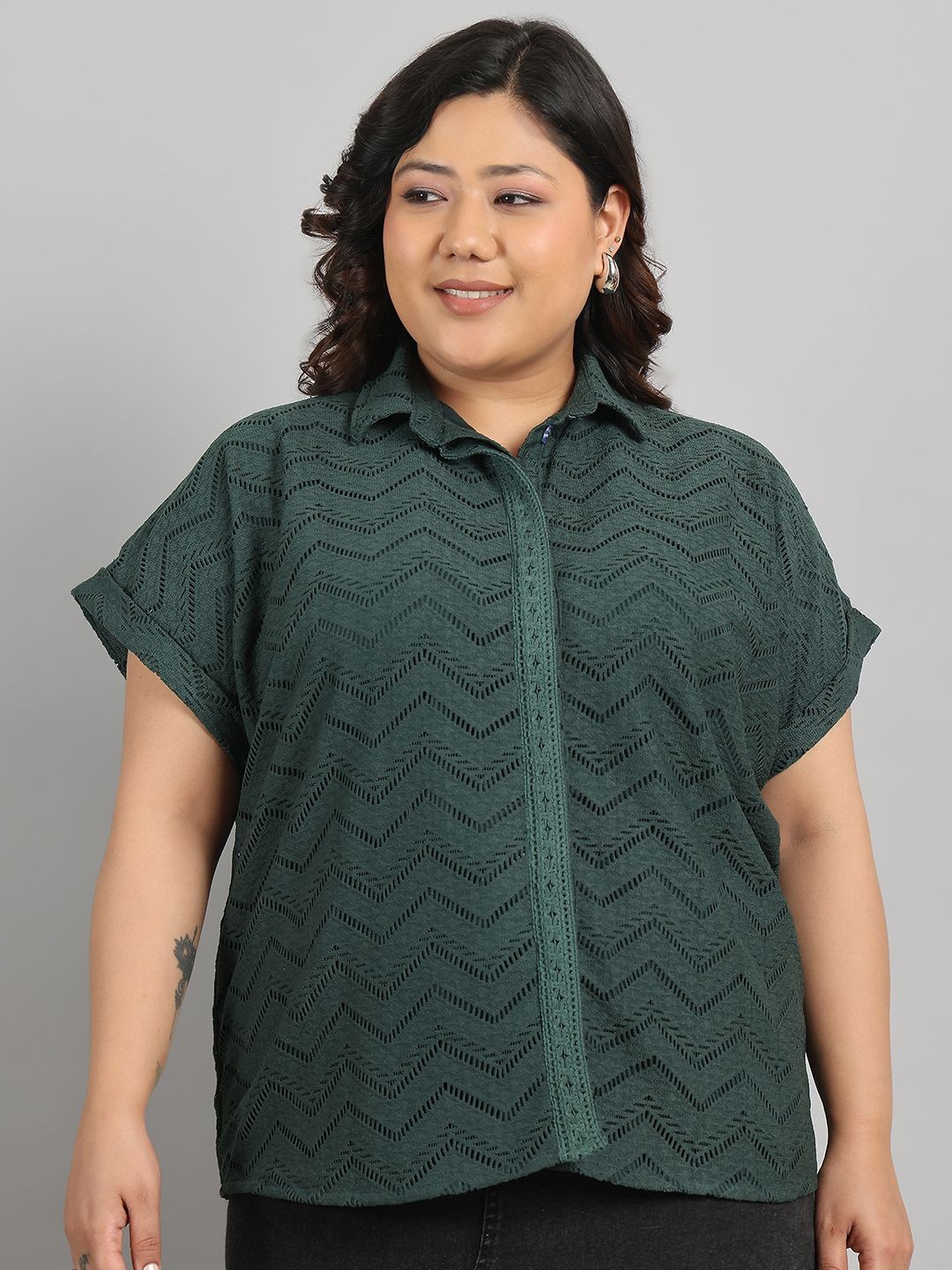 

Tulsattva Women Classic Opaque Printed Casual Shirt, Multi