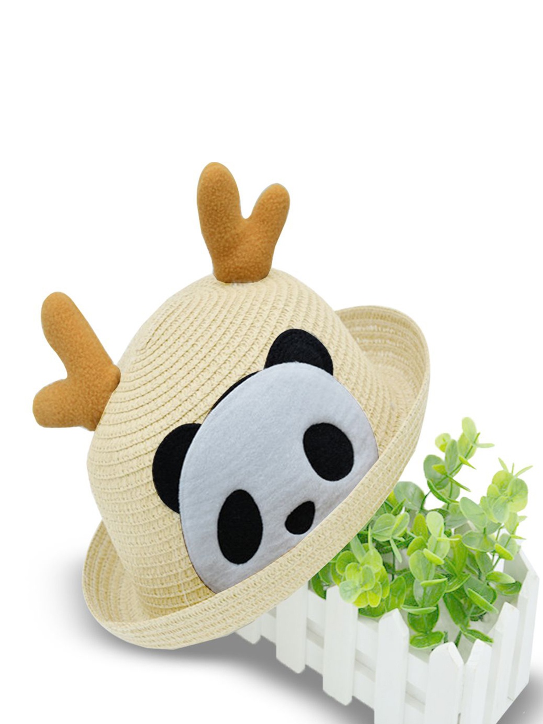 

Babymoon Kids Embroidered Sun Hat, White