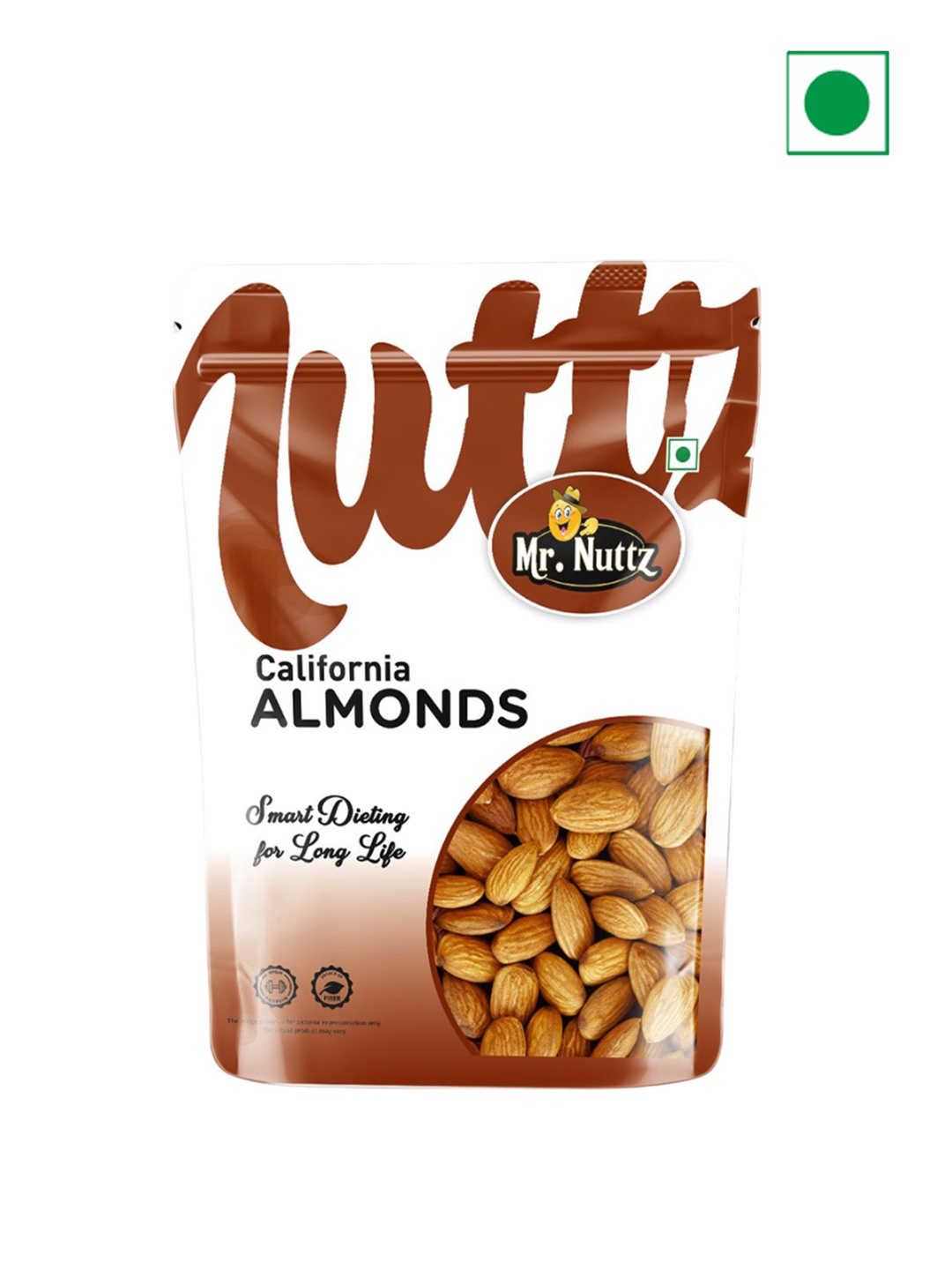 

Mr.Nuttz California Almonds 500g, Brown