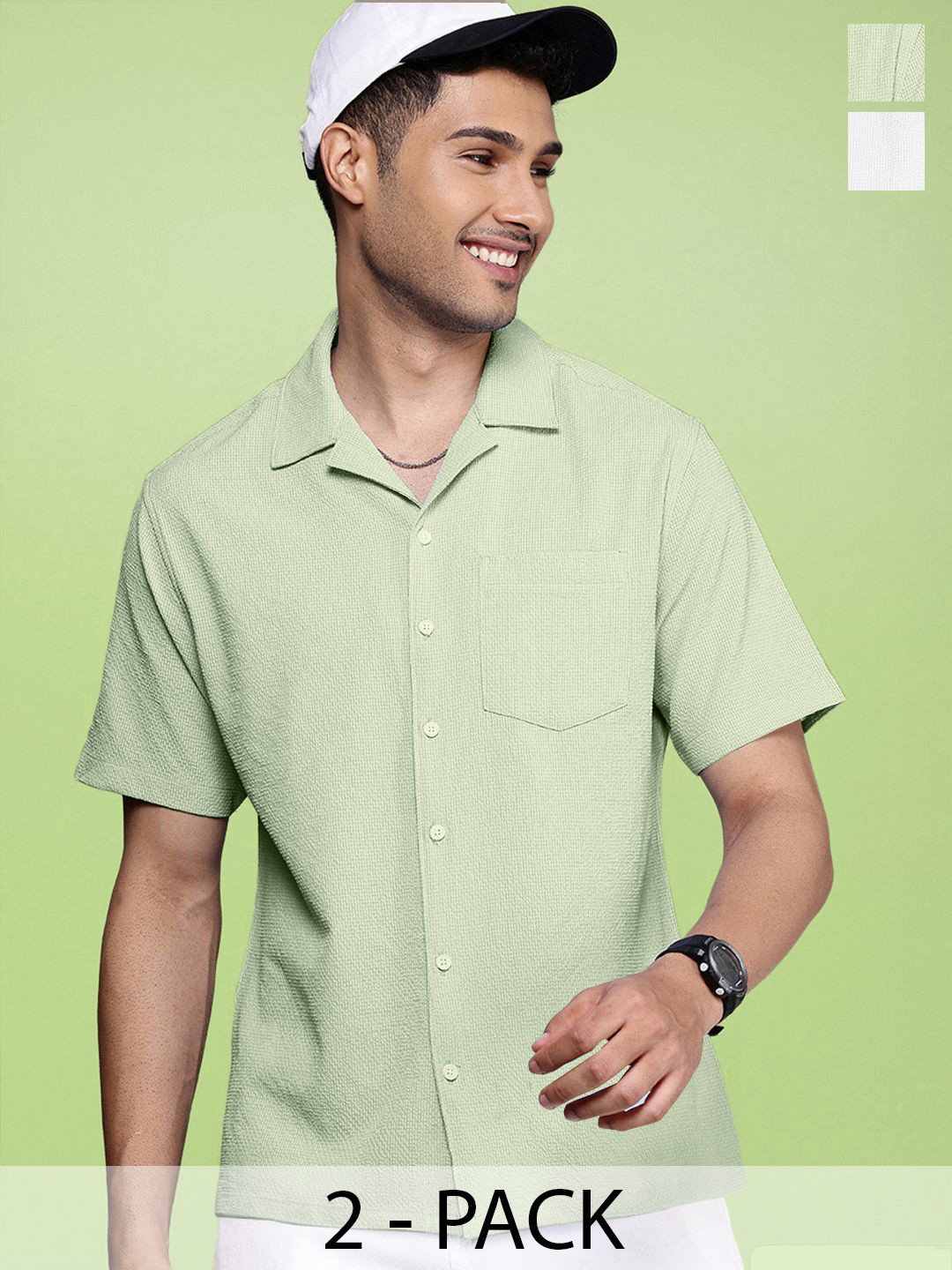 

Moda Rapido Men Standard Opaque Casual Shirt, Multi