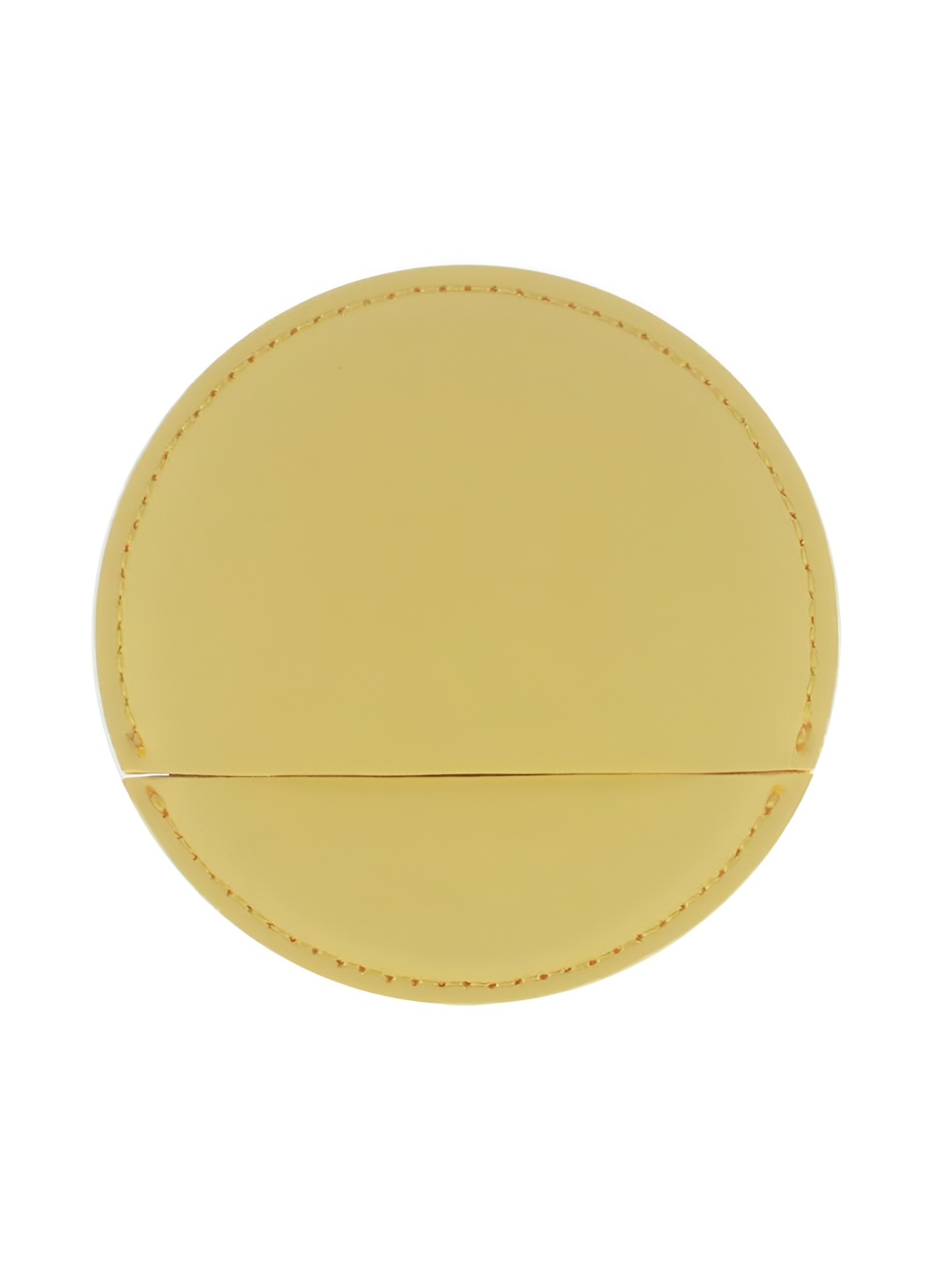 

Baskety Yellow Compact Hand Mirror