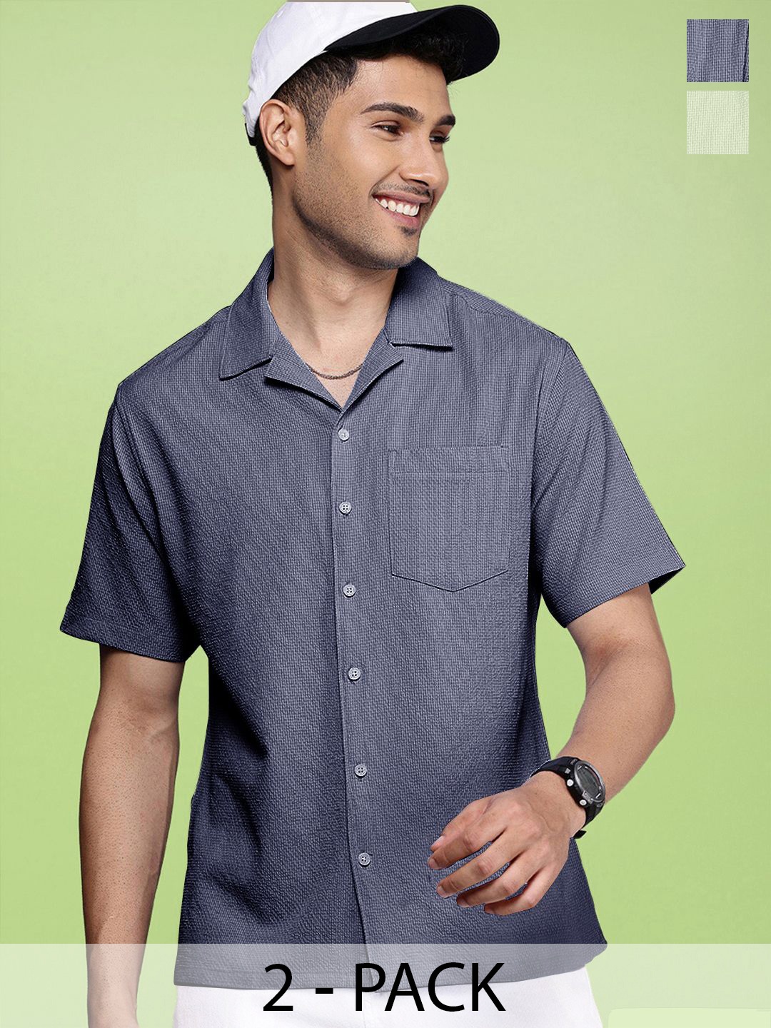 

Moda Rapido Men Standard Opaque Casual Shirt, Multi