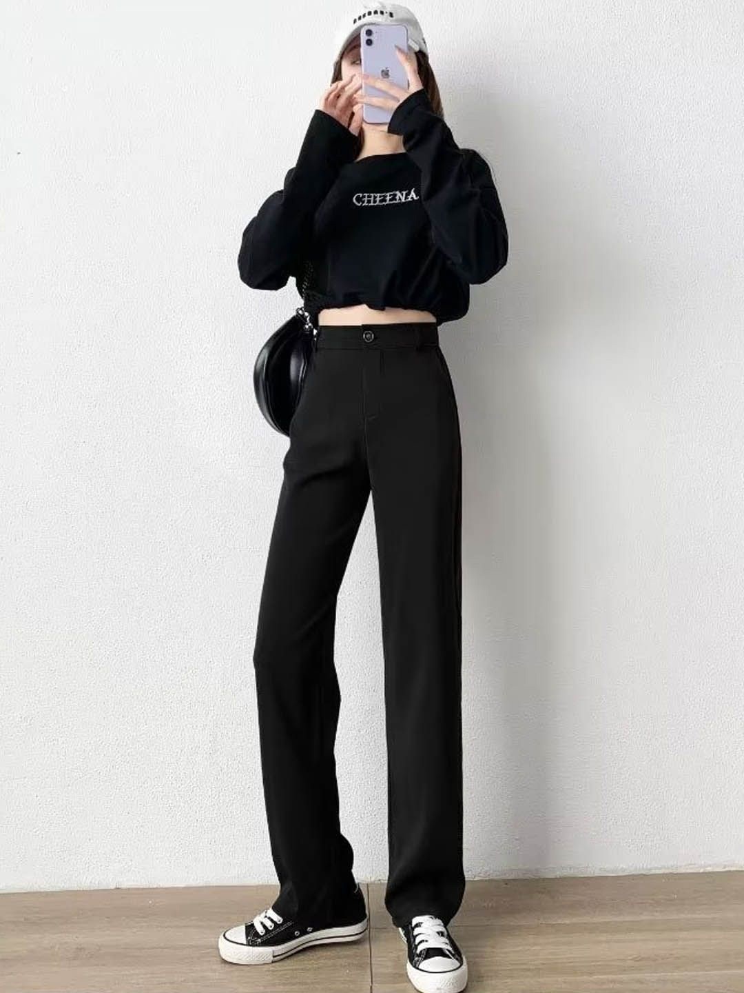 

StyleCast Women Trousers, Black