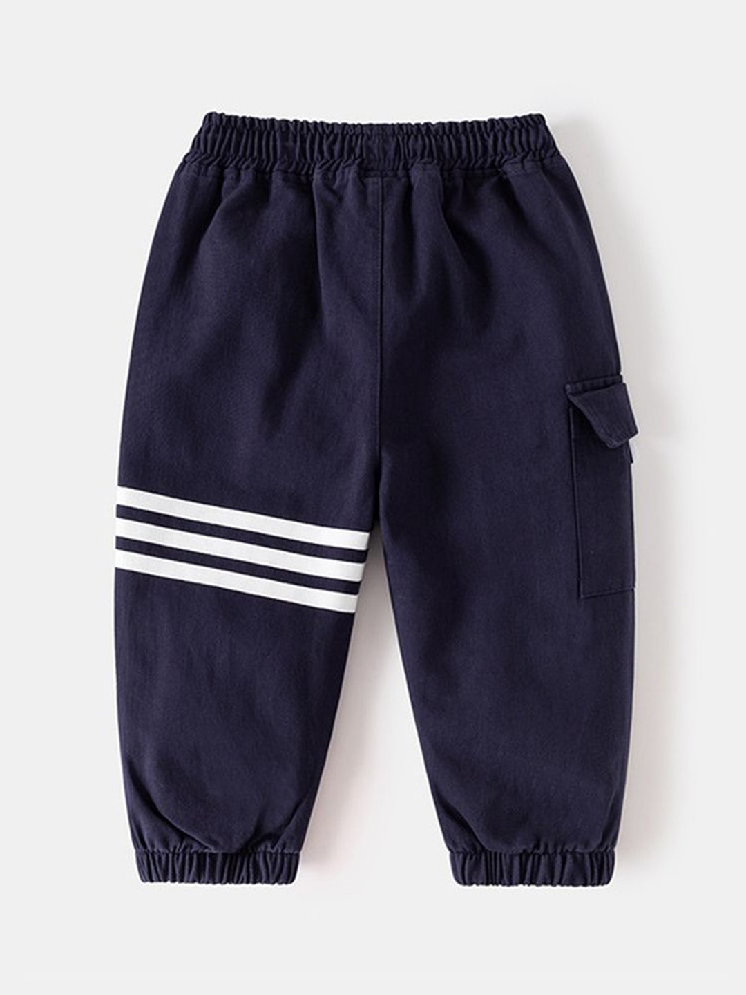 

LULU & SKY Boys Loose Fit Joggers Trousers, Navy blue