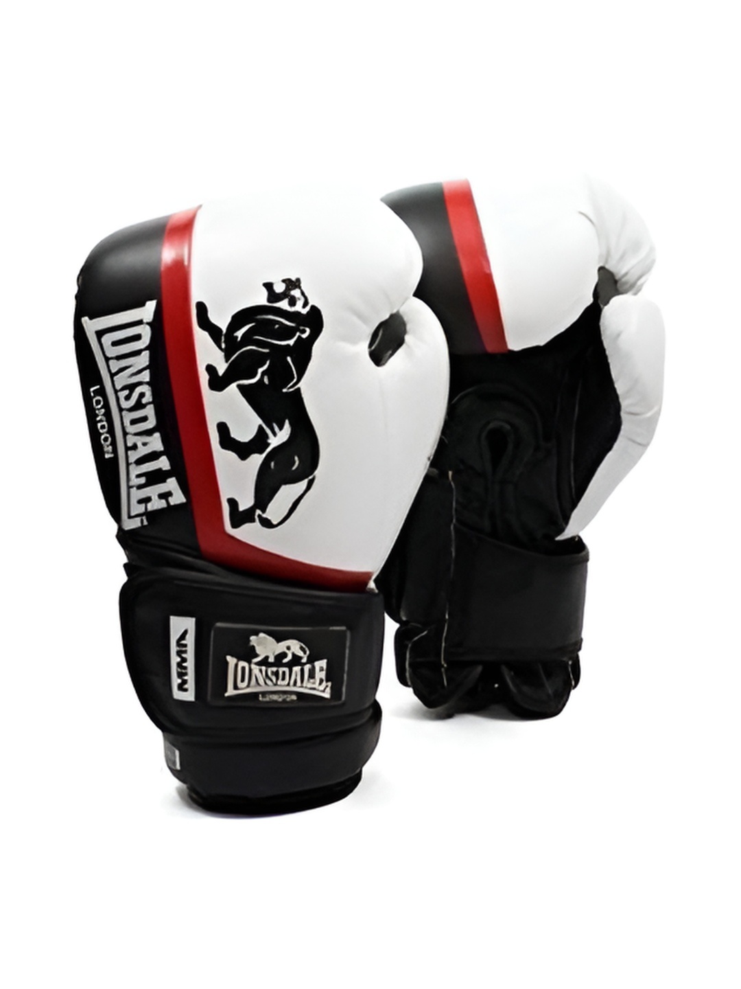 

FIRE FLY Lonsdale MMA Pro Training Boxing Shock Absorbing Gloves, Black