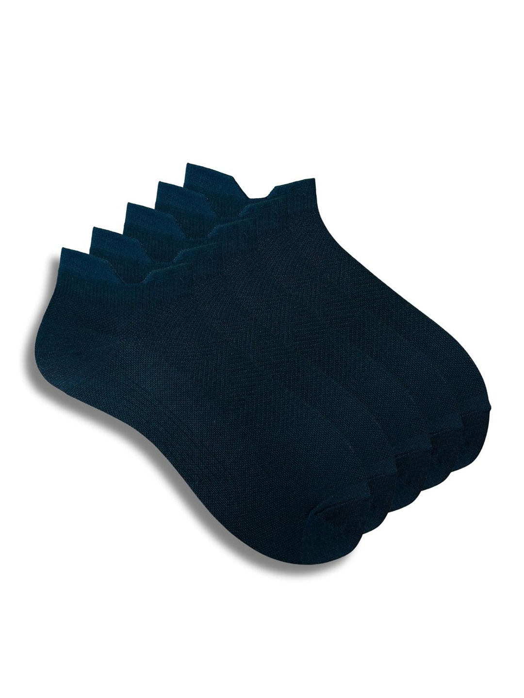 

WROGN Unisex Pack Of 5 Ankle-Length Compression Socks, Black