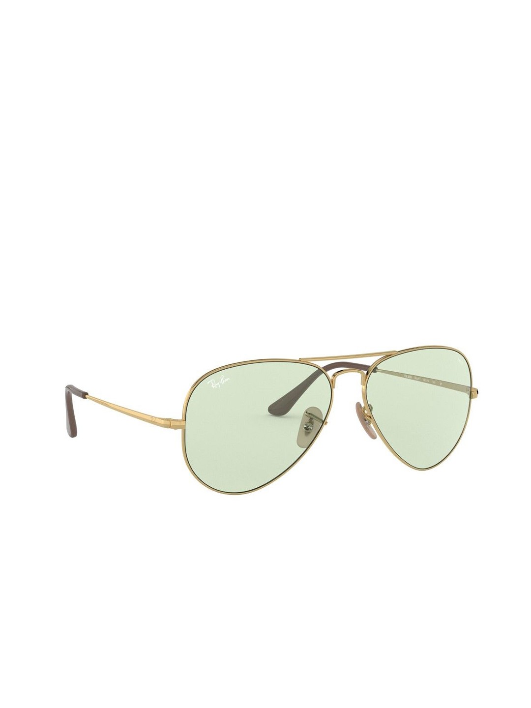 

Ray-Ban Unisex Aviator Sunglasses with UV Protected Lens, Green