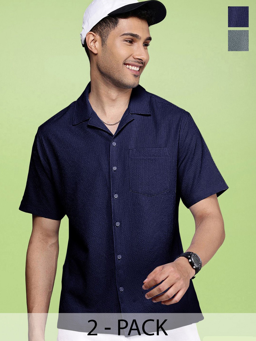 

Moda Rapido Men Standard Opaque Casual Shirt, Multi