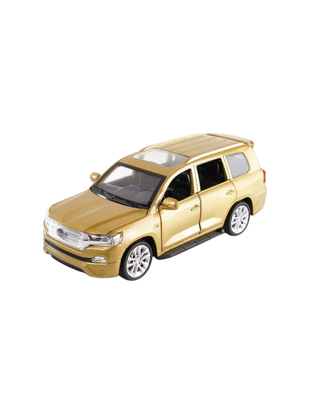 

PINQUE Kids Metal Car Toy Vehicle, Yellow